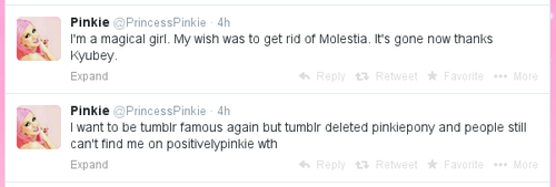 File:Pinkiepony the attention whore twitter post.png