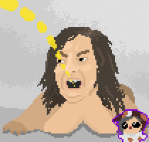 Keffals gets peed on.gif